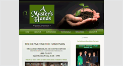 Desktop Screenshot of amastershands.com